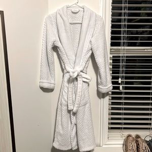 Ulta plush white robe